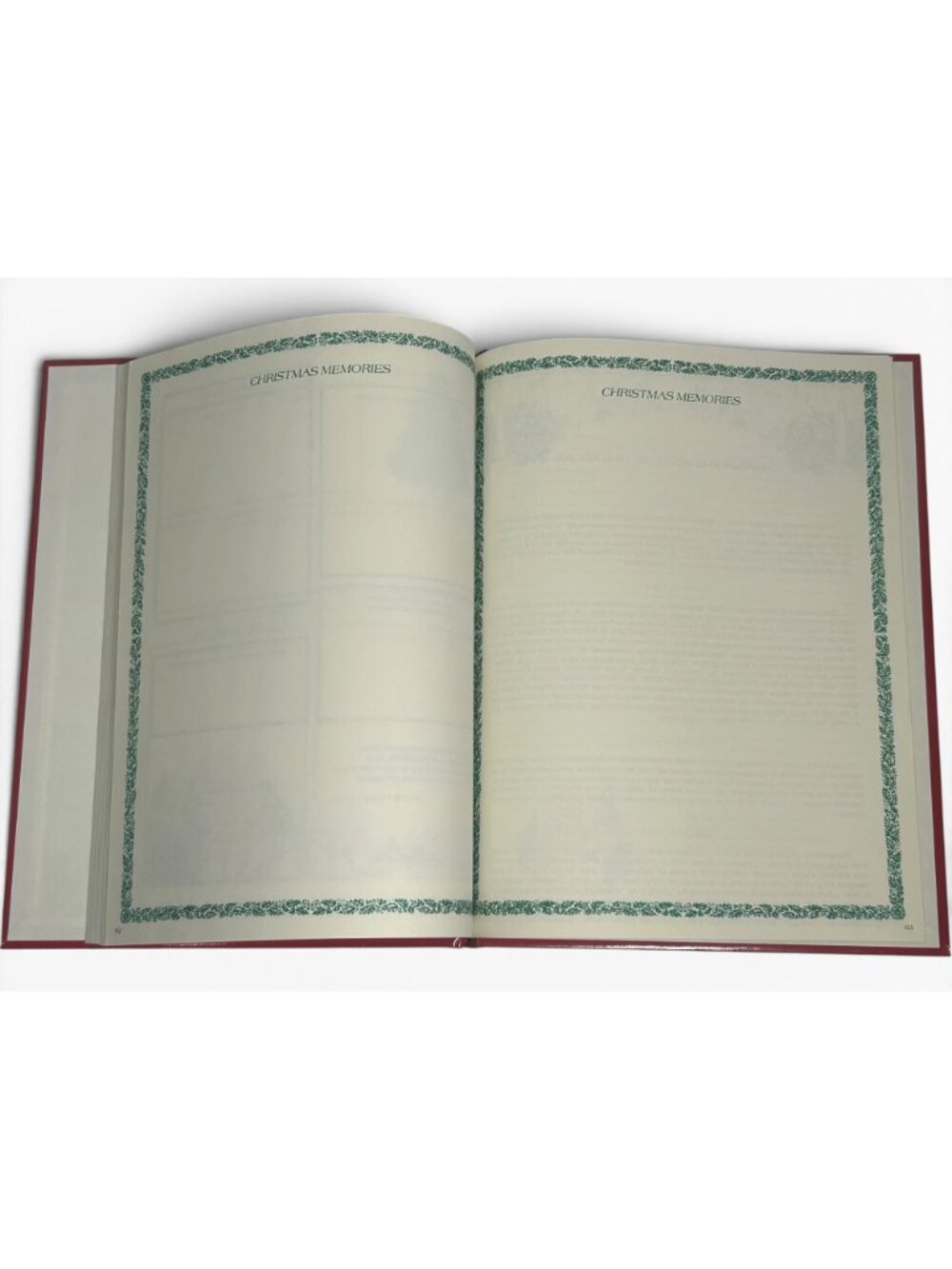Vintage Our Family Christmas Treasury Memory Book Hardcover Current Inc 1989 New - Picture 2 of 13